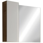 Benvenuto Design Hamburg 78 cm Wit/Eiken Badkamer Spiegel met Kast Benvenuto Design Hamburg 78 cm Wit/Eiken Badkamer Spiegel met Kast