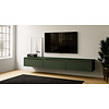 Soft Pro Groen 273 cm TV Wandmeubel