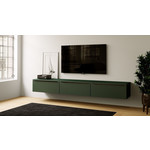 Artego Design Levana Soft Pro Groen 273 cm TV Wandmeubel Artego Design Levana Soft Pro Groen 273 cm TV Wandmeubel