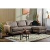 Ritz Taupe 3-zits Bank + Chaise Longue Rechts/Links