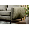 Ritz Groene 3-zits Bank + Chaise Longue Rechts/Links