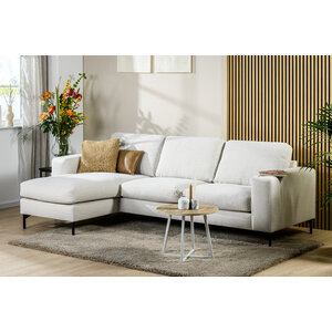 Lions Design Valente Naturel 3-zits Bank + Chaise Longue Rechts/Links