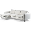 Valente Naturel 3-zits Bank + Chaise Longue Rechts/Links