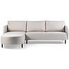 Urban Beige 3-zits Bank + Chaise Longue Rechts/Links