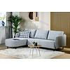 Urban Grijs 3-zits Bank + Chaise Longue Rechts/Links