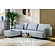 Urban Grijs 3-zits Bank + Chaise Longue Rechts/Links