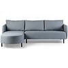 Urban Grijs 3-zits Bank + Chaise Longue Rechts/Links