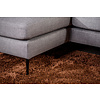 Aka Taupe 3-zits Bank + Chaise Longue Rechts/Links