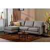 Aka Taupe 3-zits Bank + Chaise Longue Rechts/Links