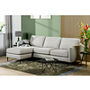 Aka Beige 3-zits Bank + Chaise Longue Rechts/Links