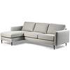 Aka Beige 3-zits Bank + Chaise Longue Rechts/Links