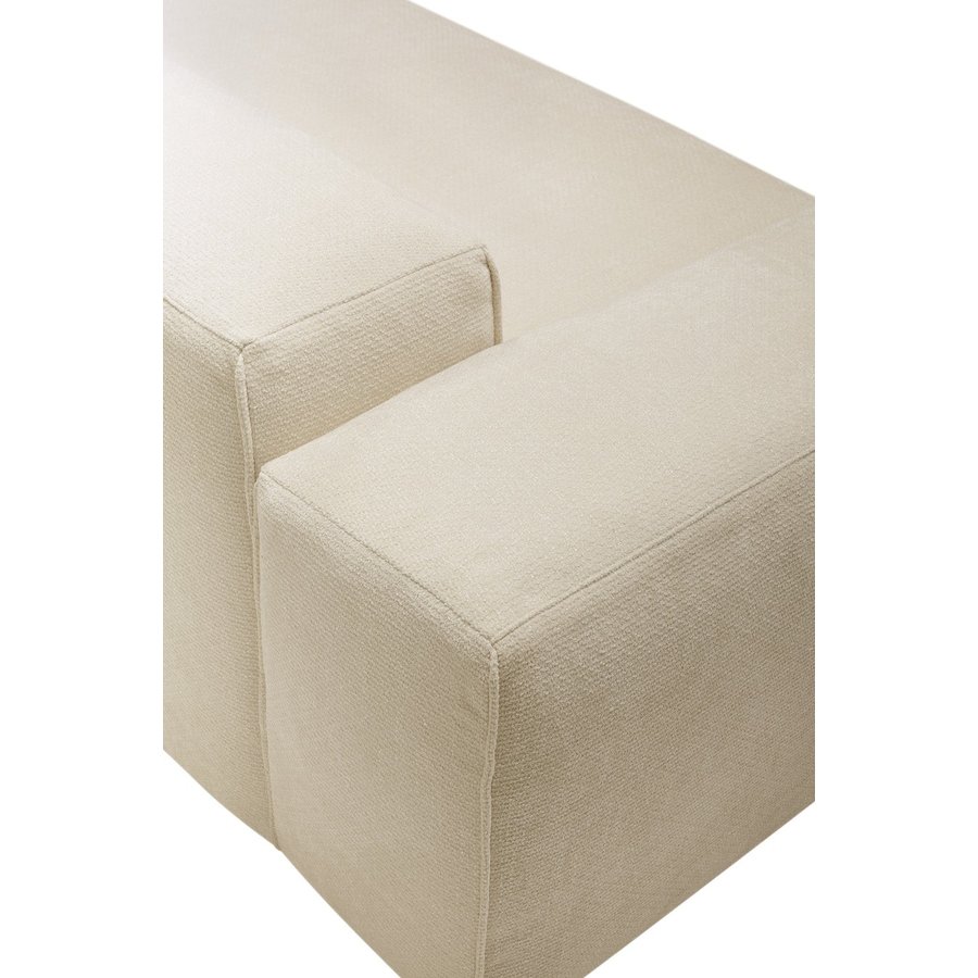 Edda 2-Zits Bank + Chaise Longue Creme Edda 2-Zits Bank + Chaise Longue Creme