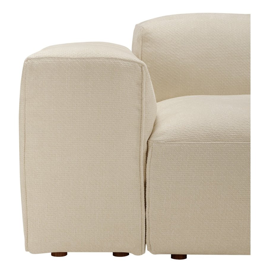 Edda 2-Zits Bank + Chaise Longue Creme Edda 2-Zits Bank + Chaise Longue Creme