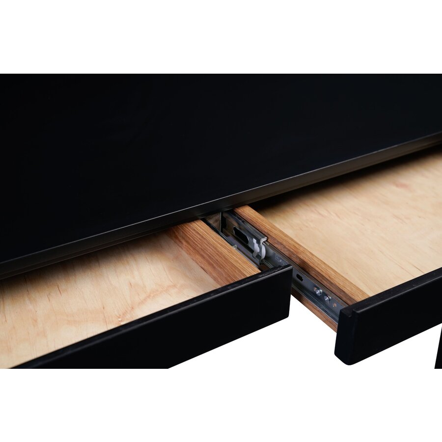 Gunar Bureautafel Zwart Gunar Bureautafel Zwart