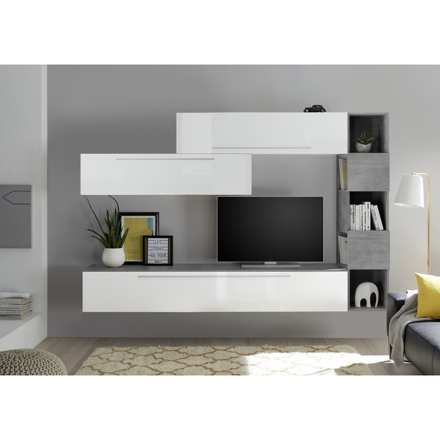 Bex Beton Boekenkast Hoog Bex Beton Boekenkast Hoog