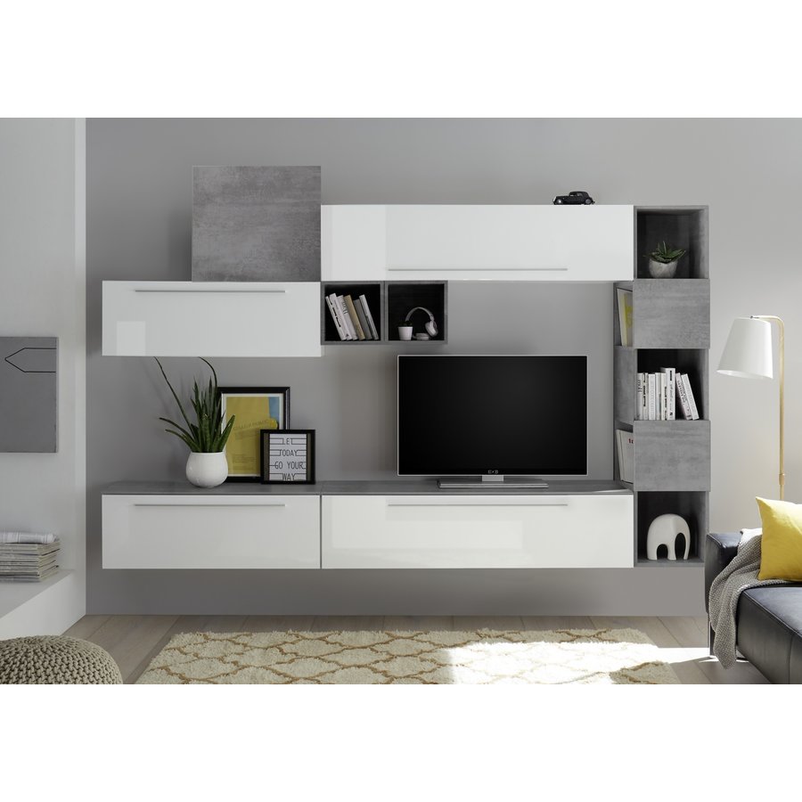 Bex Beton Boekenkast Hoog Bex Beton Boekenkast Hoog