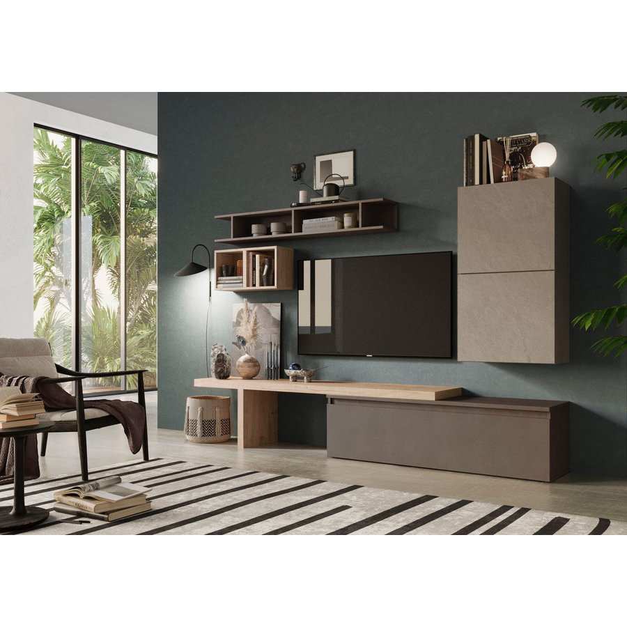 Infinity 2.0 Argilla/Kadiz/Brons TV Meubel Set 02 Infinity 2.0 Argilla/Kadiz/Brons TV Meubel Set 02