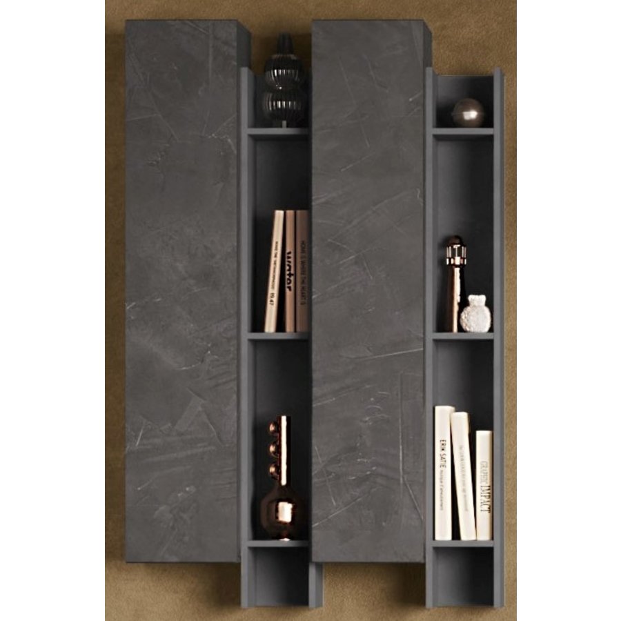 Infinity 2.0 Ardesia / Piombo TV Meubel Set 04