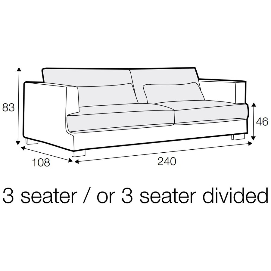Brandon Nature 3-zits Bank Brandon Nature 3-zits Bank
