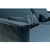 Brandon Velvet Navy Blauw 3-zits Bank