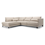 Sits Brandon 2-zits Hoekbank Links Nature Sits Brandon 2-zits Hoekbank Links Nature