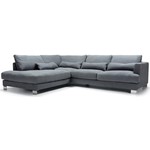 Sits Brandon Grijs 2-zits Hoekbank Links Sits Brandon Grijs 2-zits Hoekbank Links
