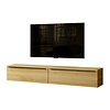 Trendy Eiken 240 cm TV Wandmeubel