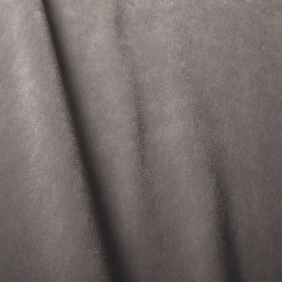 Mini Fauteuil Velvet Lichtgrijs / Chrome Mini Fauteuil Velvet Lichtgrijs / Chrome