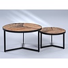 Oxford Ronde Salontafel Set