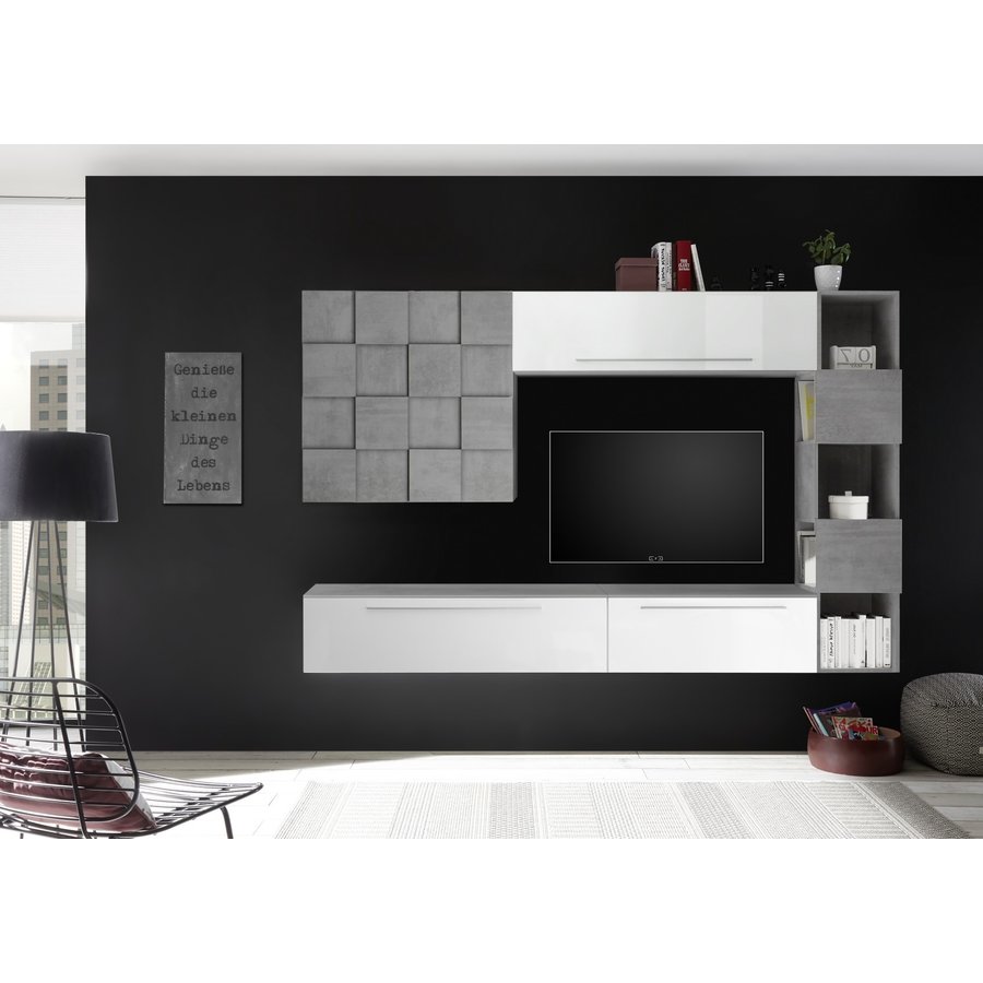 Bex Beton 3D Dama Wandkast Bex Beton 3D Dama Wandkast