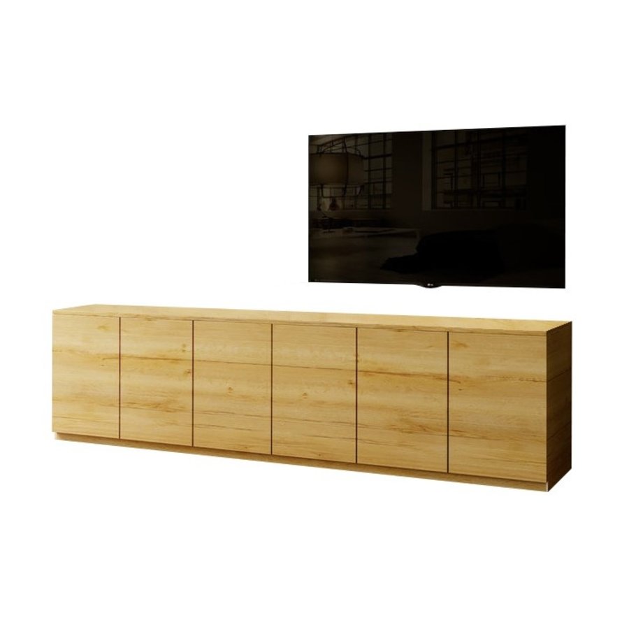 Elva Trendy 273 cm Dressoir Eiken Elva Trendy 273 cm Dressoir Eiken