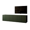 Neve Soft Pro 303 cm Zwevend Dressoir Groen