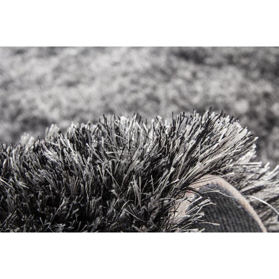 Diamond Vloerkleed 80 x 150 cm Grijs / Wit