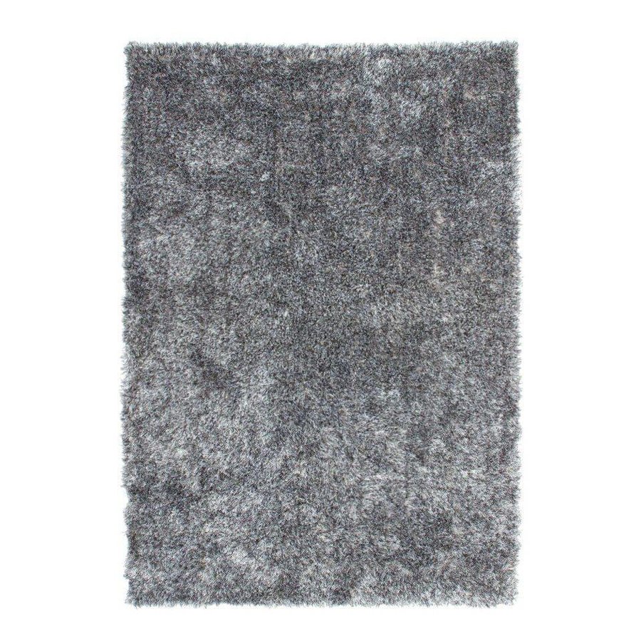 Diamond Vloerkleed 80 x 150 cm Grijs / Wit