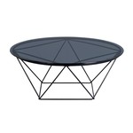 M2 Kollektion Nairo Salontafel Glas Ø90 cm