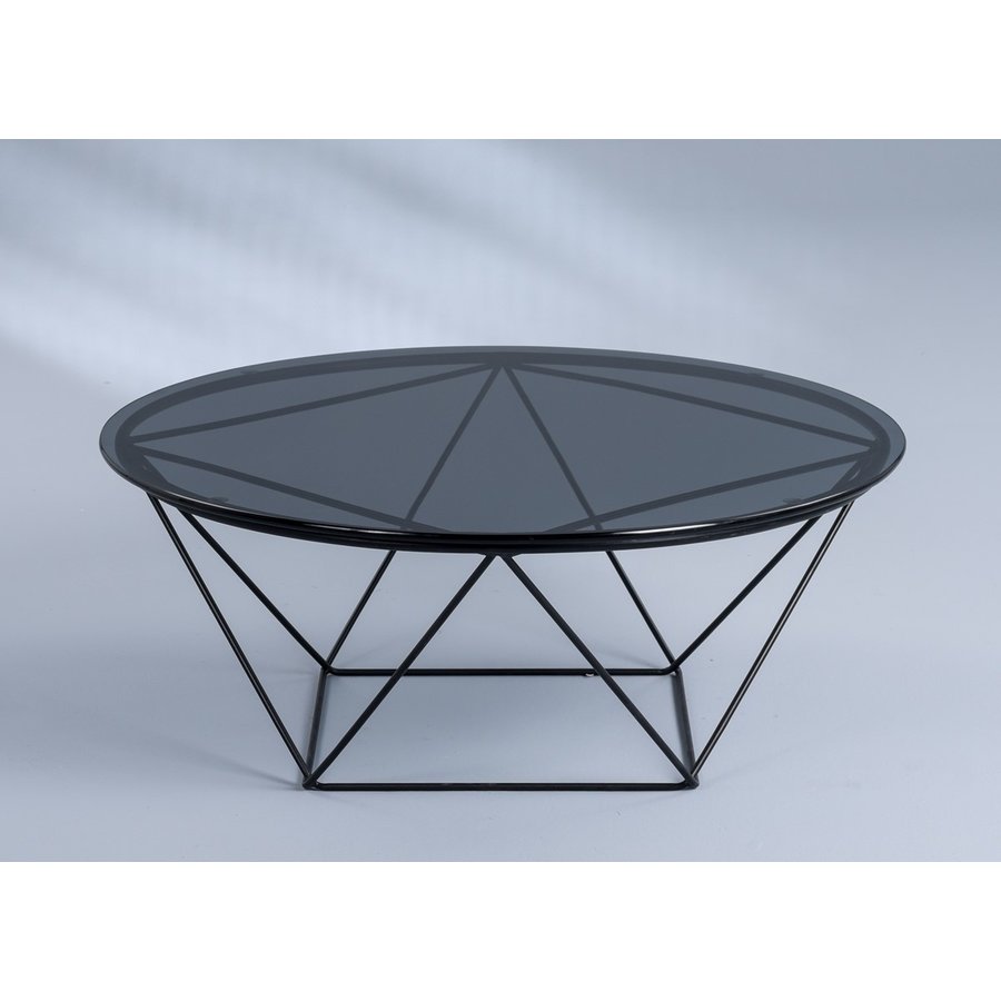 Nairo Salontafel Glas Ø90 cm Nairo Salontafel Glas Ø90 cm