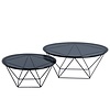 Nairo Salontafel Glas Ø90 cm Nairo Salontafel Glas Ø90 cm
