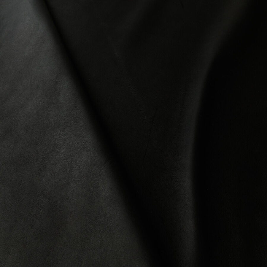 Jack Fauteuil Zwart Leder