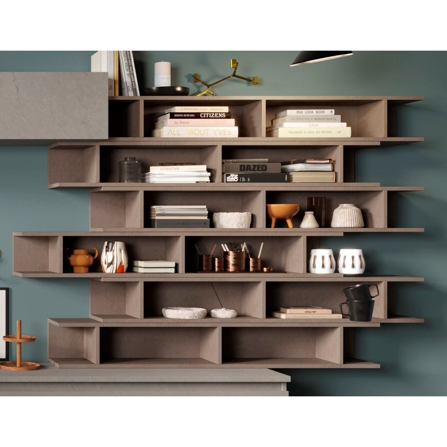 Infinity 2.0 Argilla / Brons TV Meubel Set 13