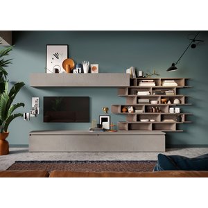 Benvenuto Design Infinity 2.0 Argilla / Brons TV Meubel Set 13