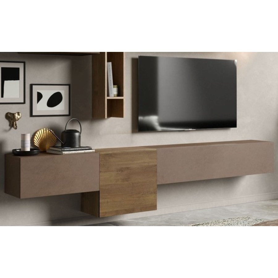 Infinity 2.0 Mercure Eiken / Brons TV Meubel Set 12