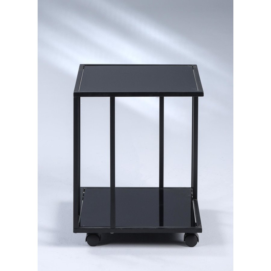 Paris Vierkante Bijzettafel Glas Paris Vierkante Bijzettafel Glas