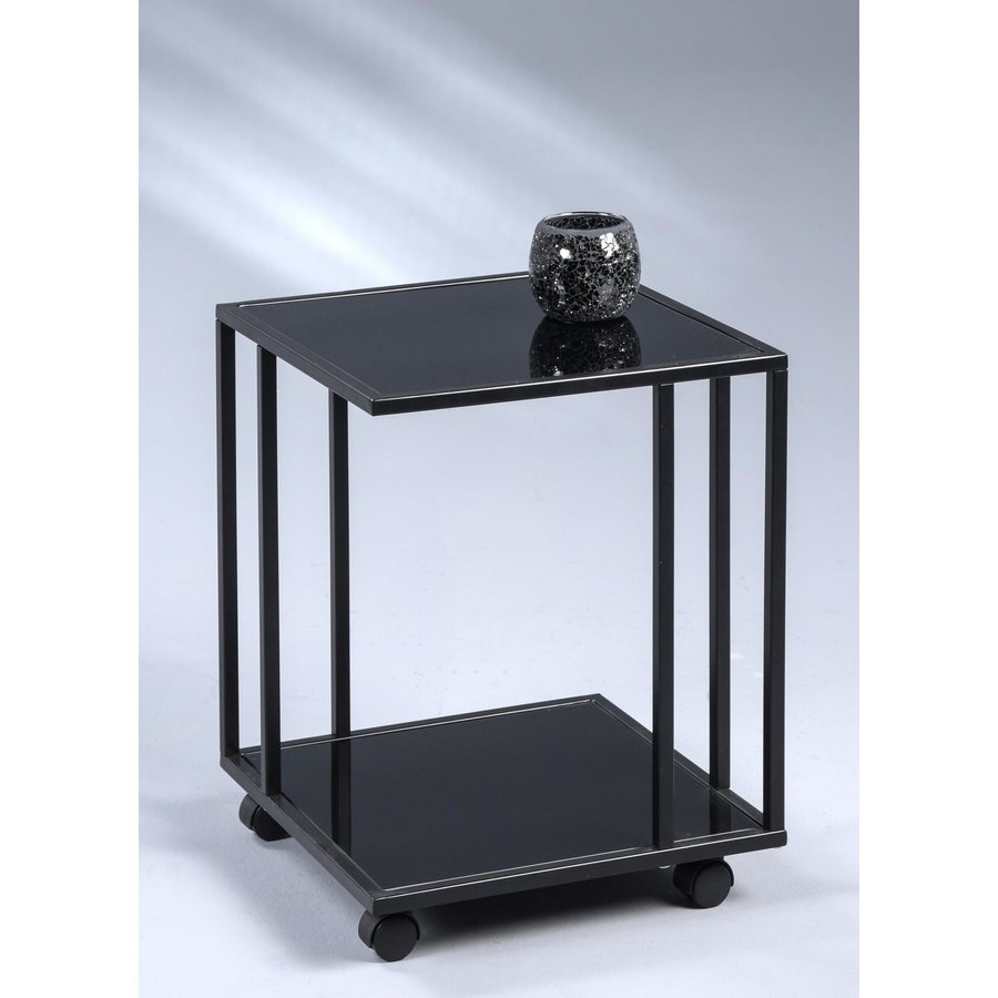 Paris Vierkante Bijzettafel Glas Paris Vierkante Bijzettafel Glas