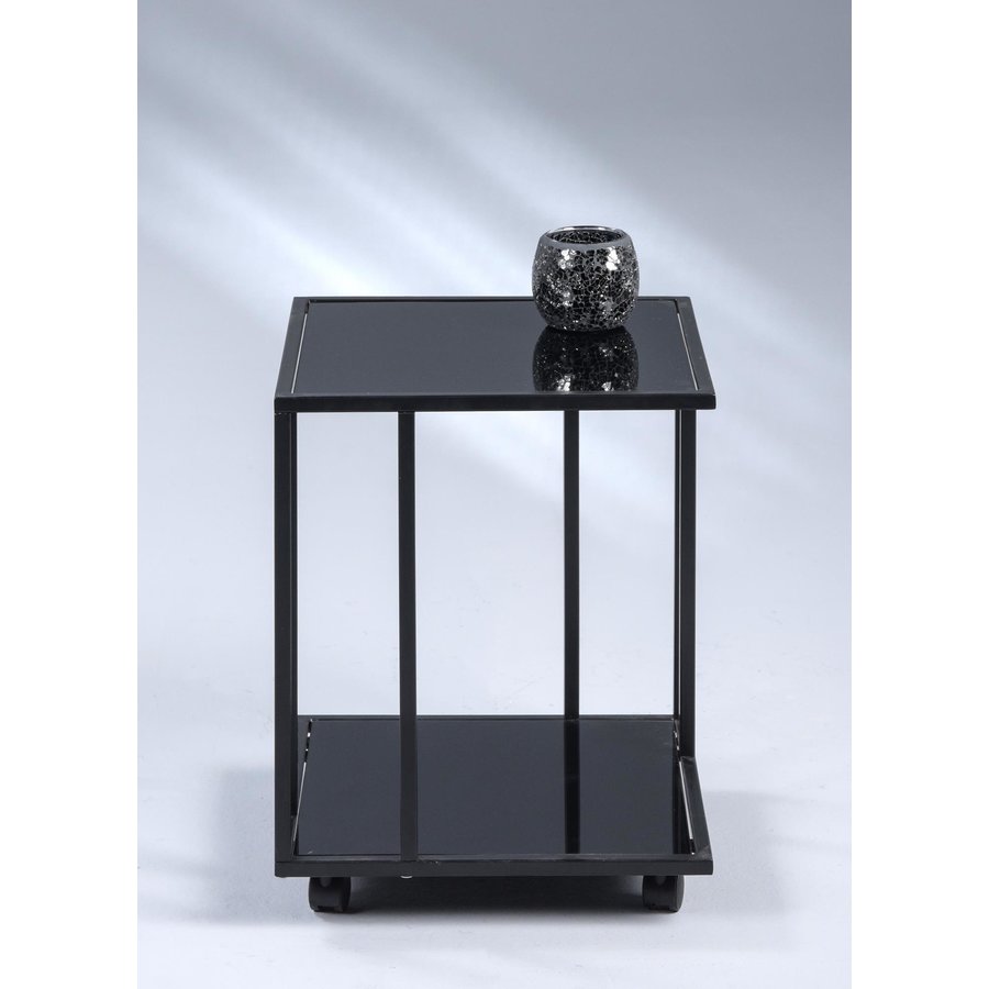 Paris Vierkante Bijzettafel Glas Paris Vierkante Bijzettafel Glas