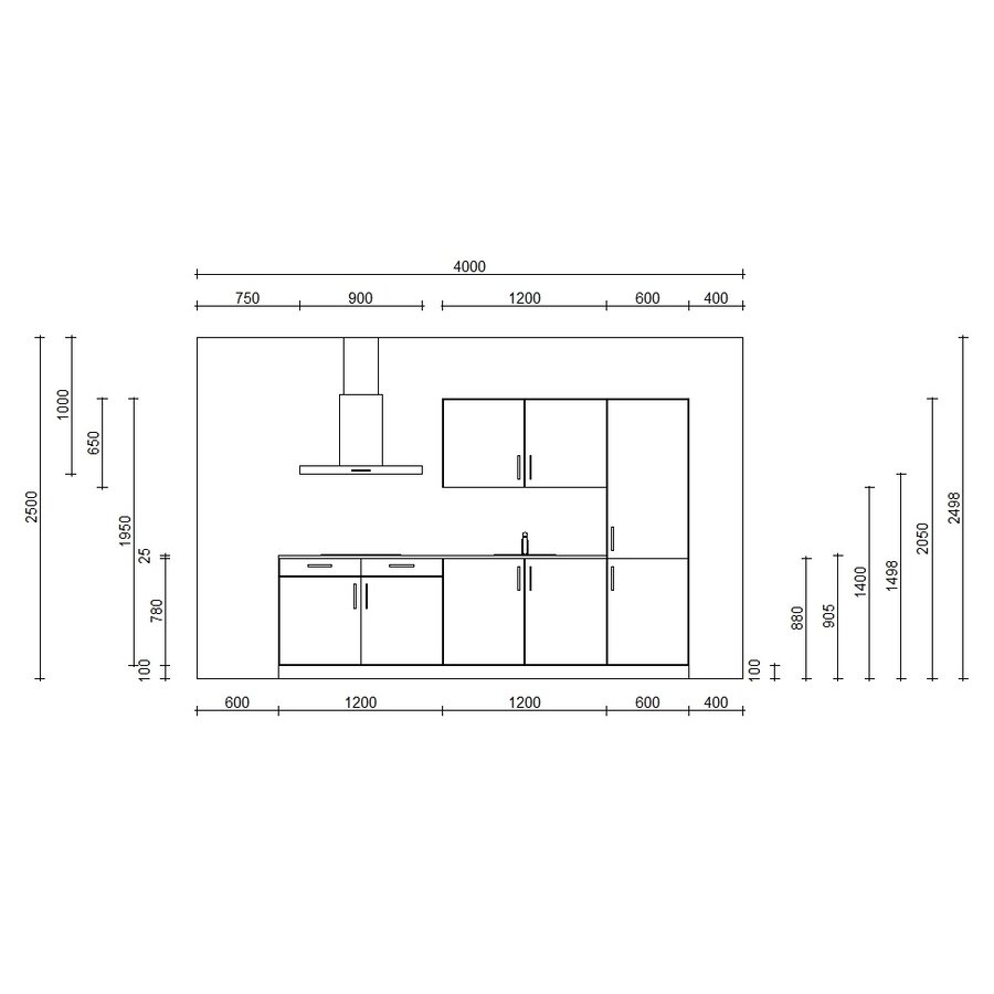 Soft Pro Tijm Rechte Keuken Groen Soft Pro Tijm Rechte Keuken Groen