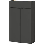 Germania Ameca Grafiet / Eiken Schoenenkast Hoog
