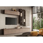 Benvenuto Design Infinity 2.0 Argilla Grijs / Brons TV Meubel Set 20 Benvenuto Design Infinity 2.0 Argilla Grijs / Brons TV Meubel Set 20
