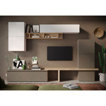 Benvenuto Design Infinity 2.0 Brons / Kadiz / Hoogglans Wit TV Meubel Set 19 Benvenuto Design Infinity 2.0 Brons / Kadiz / Hoogglans Wit TV Meubel Set 19