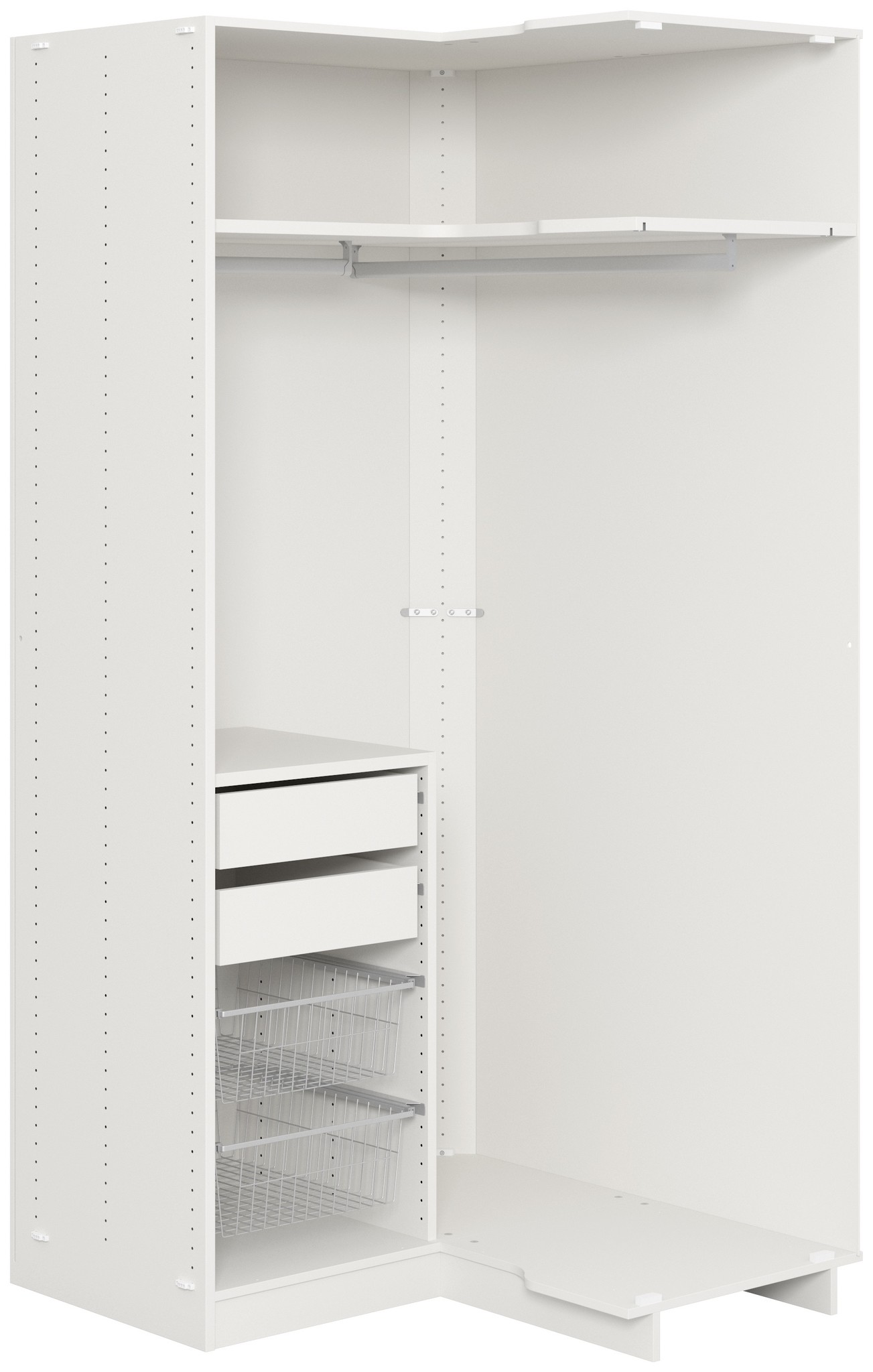 Hoek Aanbouwelement 103/108 cm Set Een
