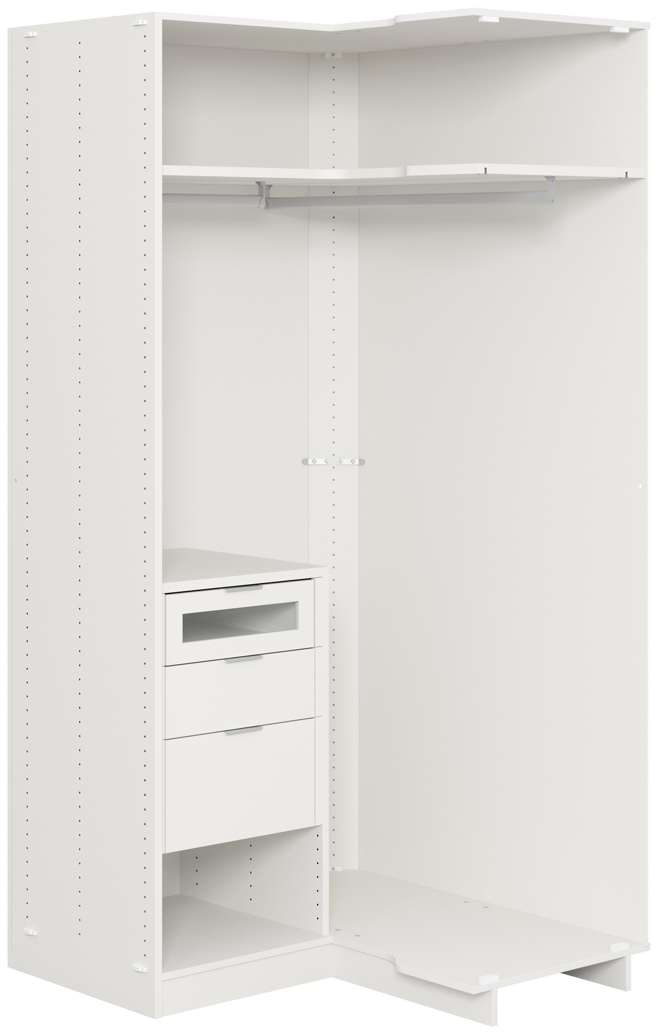 Hoek Aanbouwelement 103/108 cm Set Twee